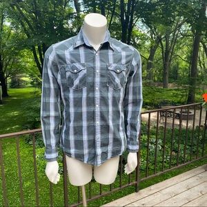 Men’s Double Pocket American Eagle Button-Down